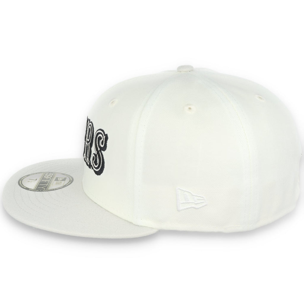 New Era San Francisco 49Ers 75Th Anniversary Side Patch Script 59Fifty Fitted Hat-Chrome product image 4, provided for