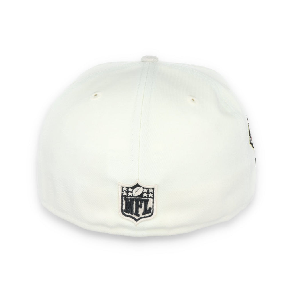 New Era San Francisco 49Ers 75Th Anniversary Side Patch Script 59Fifty Fitted Hat-Chrome product image 5, provided for