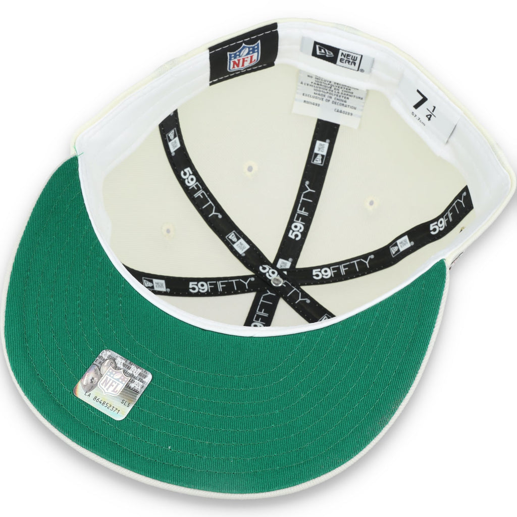 New Era San Francisco 49Ers 75Th Anniversary Side Patch Script 59Fifty Fitted Hat-Chrome product image 7, provided for