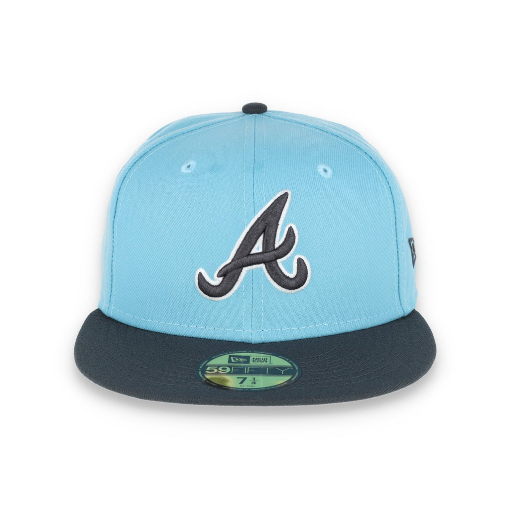 New Era Atlanta Braves 59Fifty Color Pack-Baby Blue/Grey product image 1, provided for visual reference and product detail