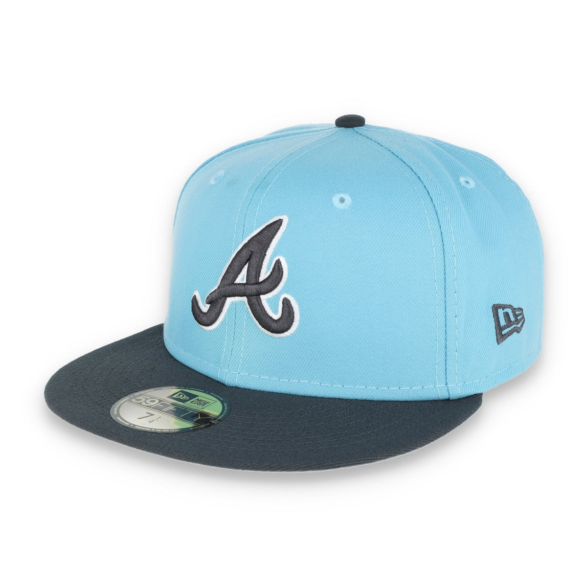 New Era Atlanta Braves 59Fifty Color Pack-Baby Blue/Grey product image 3, provided for visual reference and product detail