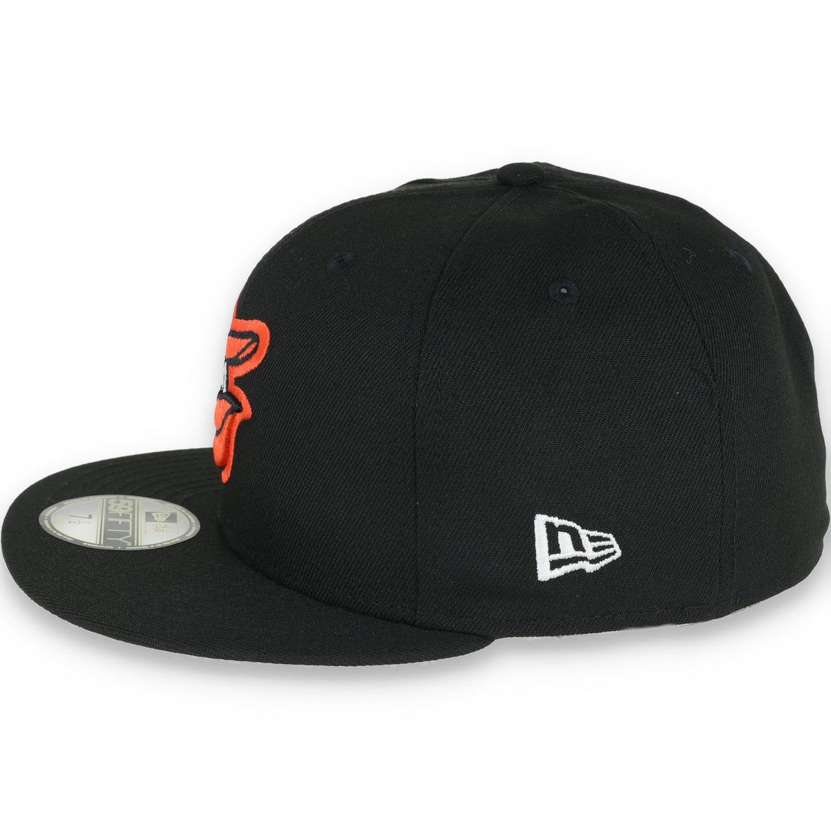 New Era Baltimore Orioles City Side Patch 59Fifty Fitted Hat product image 5, provided for visual reference and product