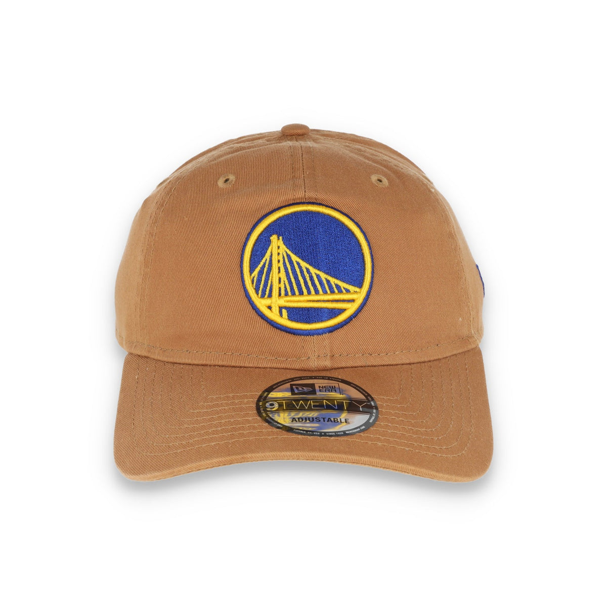 New Era Golden State Warriors 9Twenty-Tan product image 2, provided for visual reference and product detail review