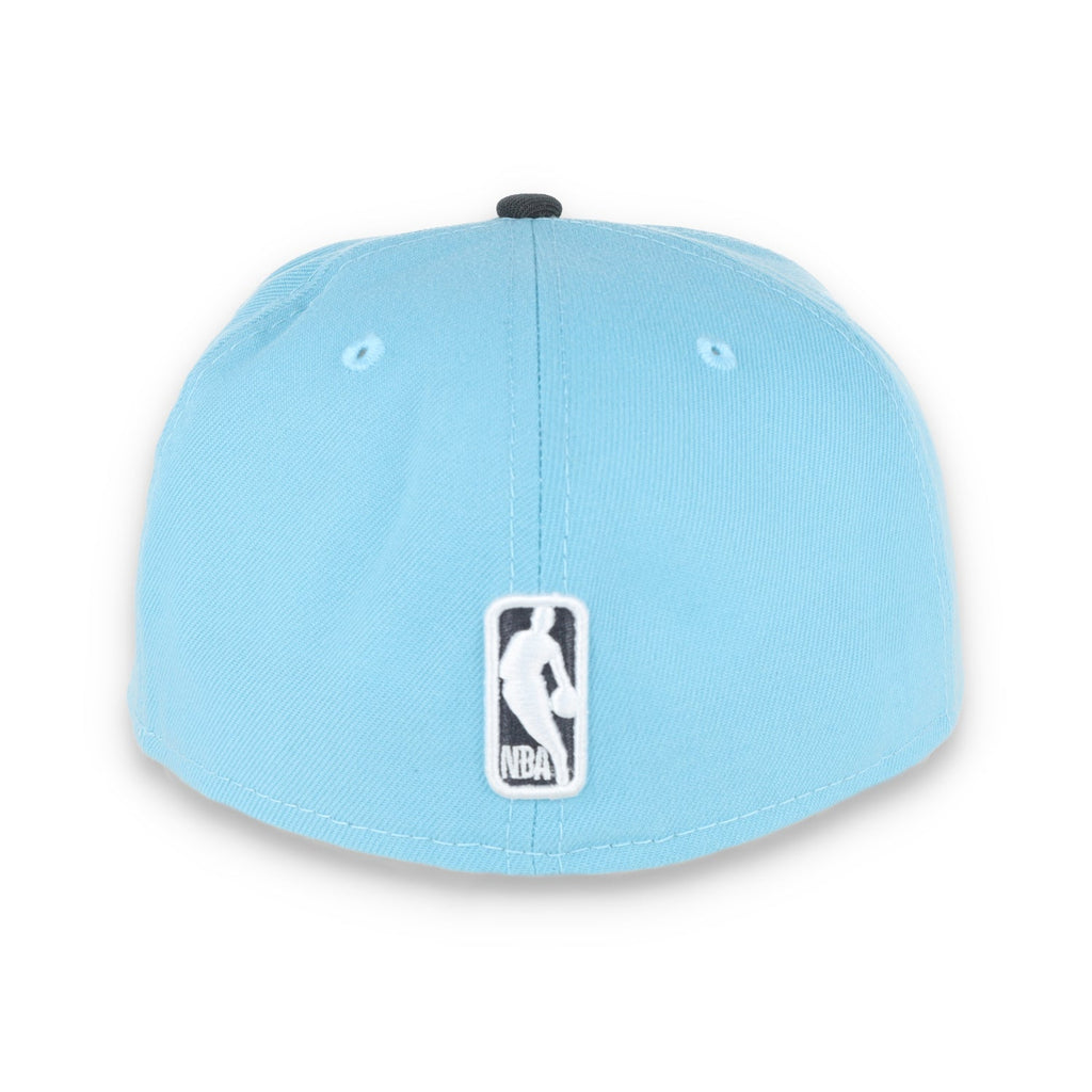 New Era Golden State Warriors Color Pack 2Tone 59Fifty Fitted Hat- Babyblue/Grey product image 6, provided for visual