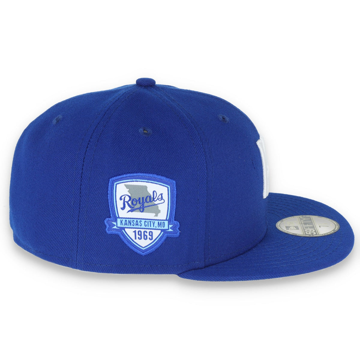 New Era Kansas City Inaugural Season Patch 59Fifty Fitted Hat product image 4, provided for visual reference and product