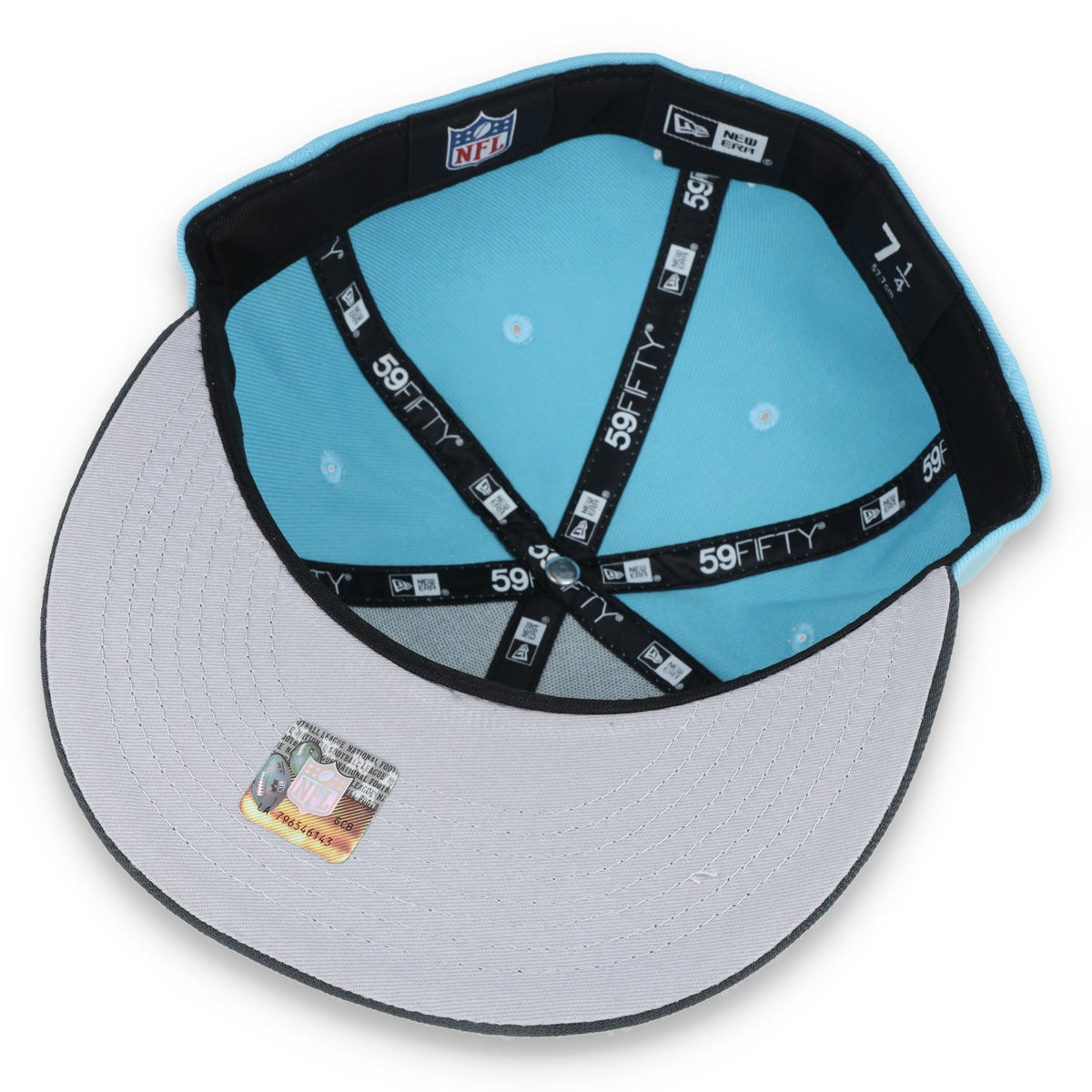 New Era Las Vegas Raiders 59Fifty Color Pack-Baby Blue/Grey product image 7, provided for visual reference and product