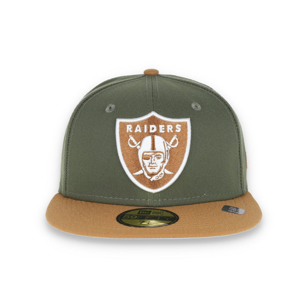 New Era Las Vegas Raiders 59Fifty Color Pack-Olive/Tan product image 2, provided for visual reference and product detail
