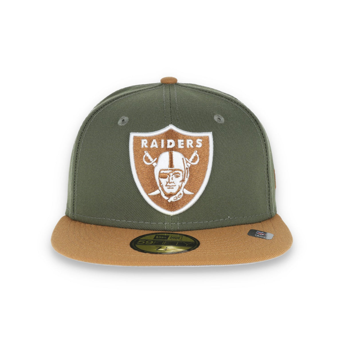 New Era Las Vegas Raiders 59Fifty Color Pack-Olive/Tan product image 2, provided for visual reference and product detail