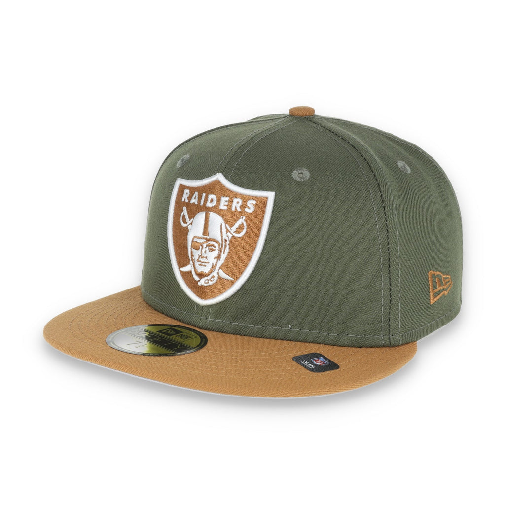 New Era Las Vegas Raiders 59Fifty Color Pack-Olive/Tan product image 3, provided for visual reference and product detail