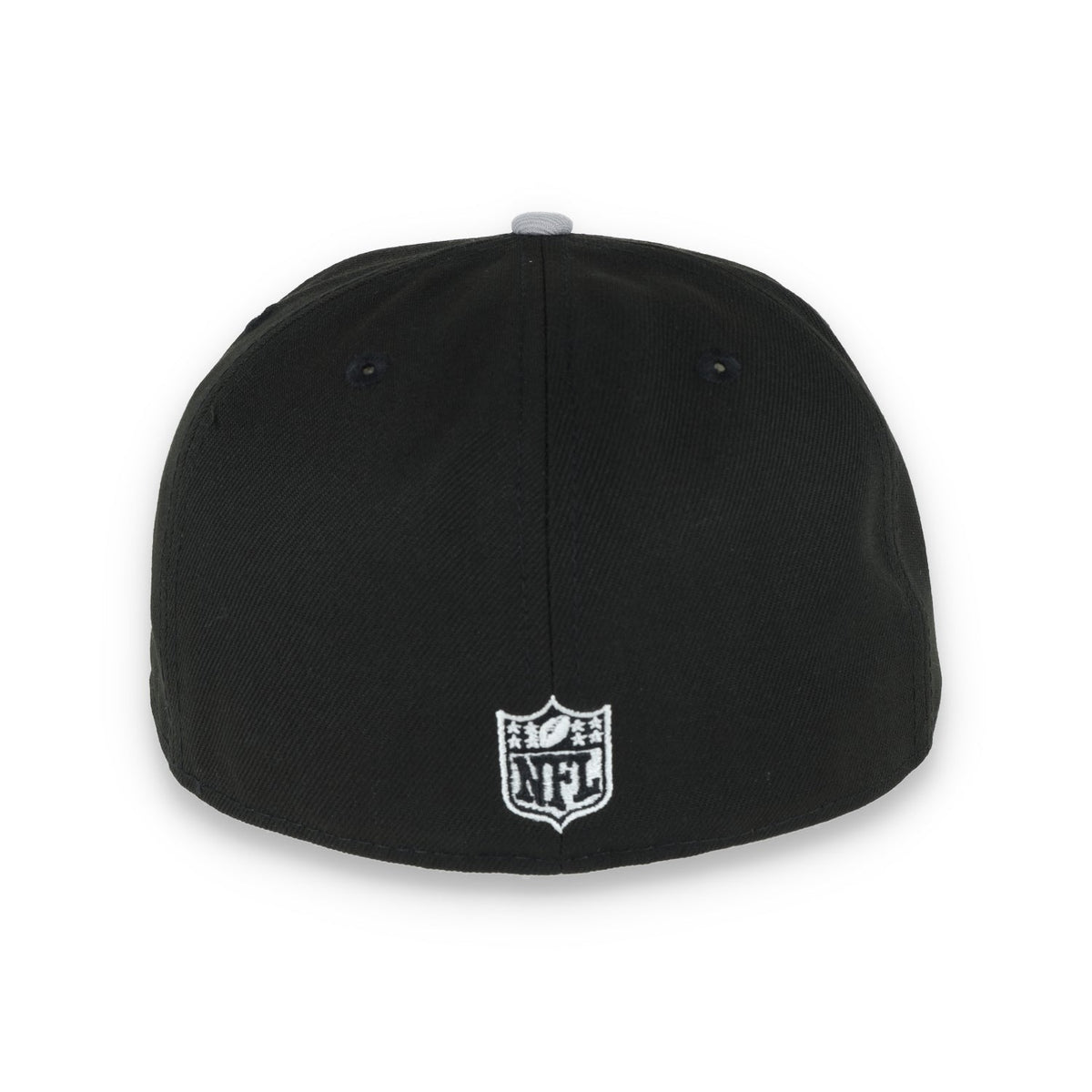 New Era Las Vegas Raiders Sugar Skull 59Fifty Fitted Hat-Black/Grey product image 5, provided for visual reference and