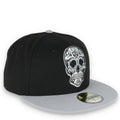 New Era Las Vegas Raiders Sugar Skull 59Fifty Fitted Hat-Black/Grey product image 1, provided for visual reference and