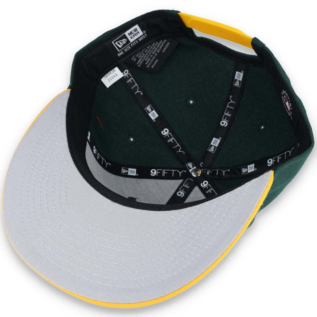 NEW ERA NEW OAKLAND ATHLETICS TEAM SCRIPT 9FIFTY Snapback product image 7, provided for visual reference and product detail