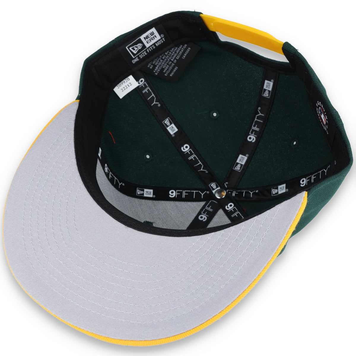 NEW ERA NEW OAKLAND ATHLETICS TEAM SCRIPT 9FIFTY Snapback product image 7, provided for visual reference and product detail
