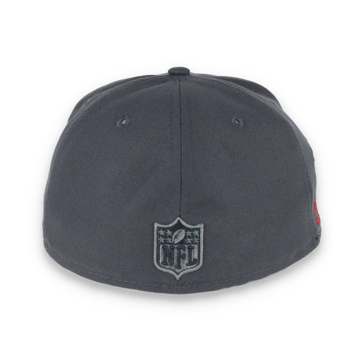 New Era San Francisco 49Ers 1990 Pro Bowl Side Patch Script 59Fifty Fitted Hat-Grey/Red product image 5, provided for visual