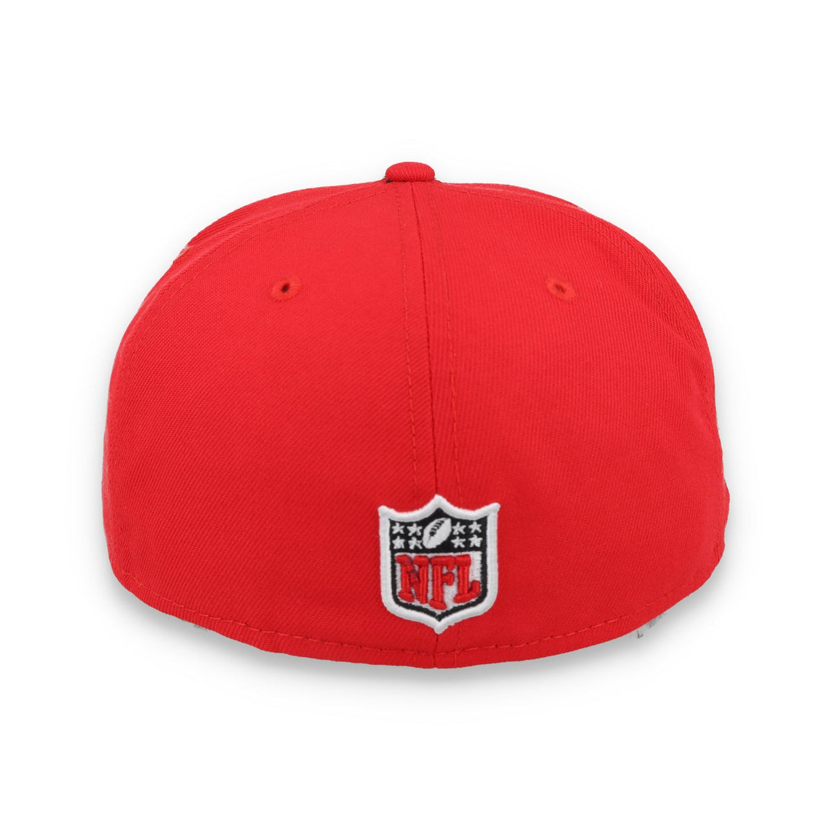 New Era San Francisco 49Ers 40Th Anniversary Side Patch Script 59Fifty Fitted Hat-Red product image 5, provided for visual