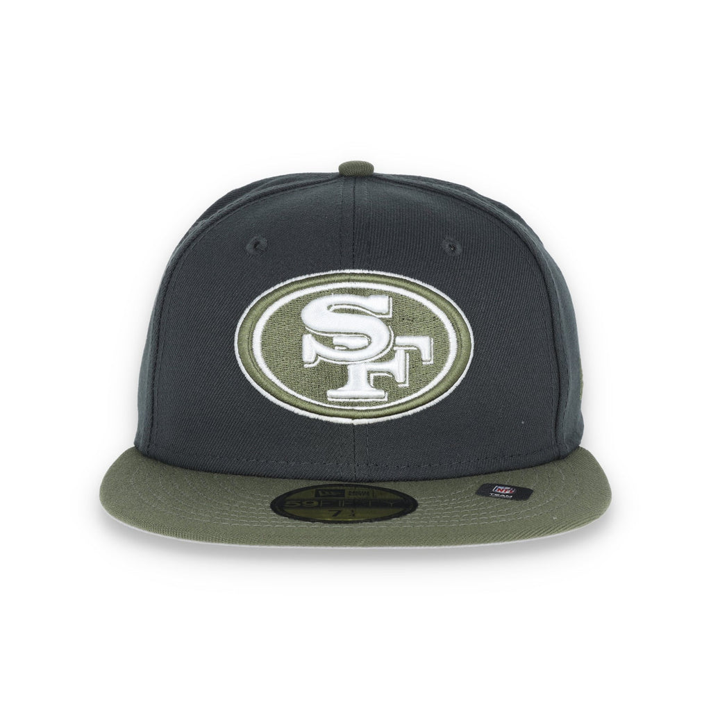 New Era San Francisco 49Ers 59Fifty Color Pack Fitted -Grey/Olive product image 2, provided for visual reference and product