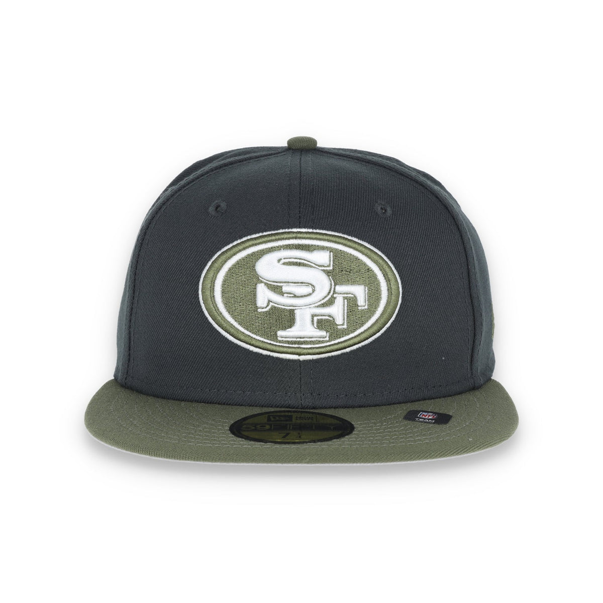 New Era San Francisco 49Ers 59Fifty Color Pack Fitted -Grey/Olive product image 2, provided for visual reference and product