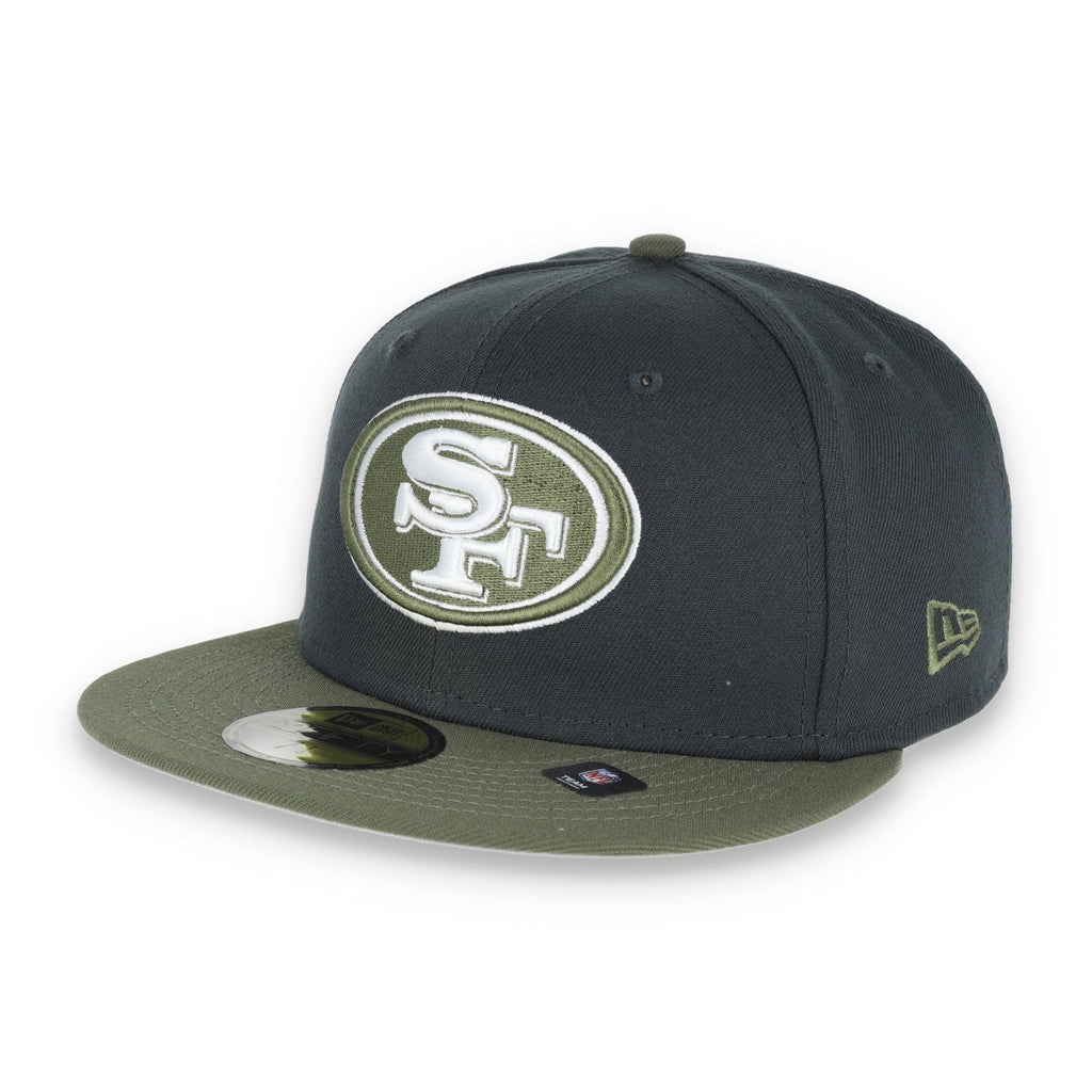 New Era San Francisco 49Ers 59Fifty Color Pack Fitted -Grey/Olive product image 3, provided for visual reference and product