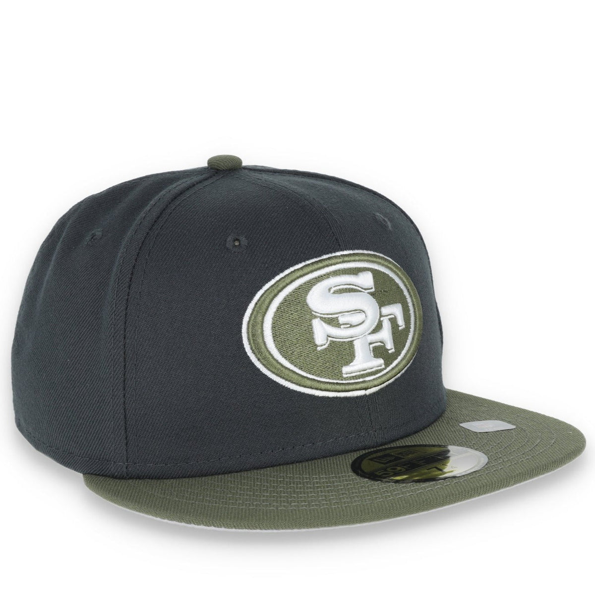 New Era San Francisco 49Ers 59Fifty Color Pack Fitted -Grey/Olive product image 1, provided for visual reference and product