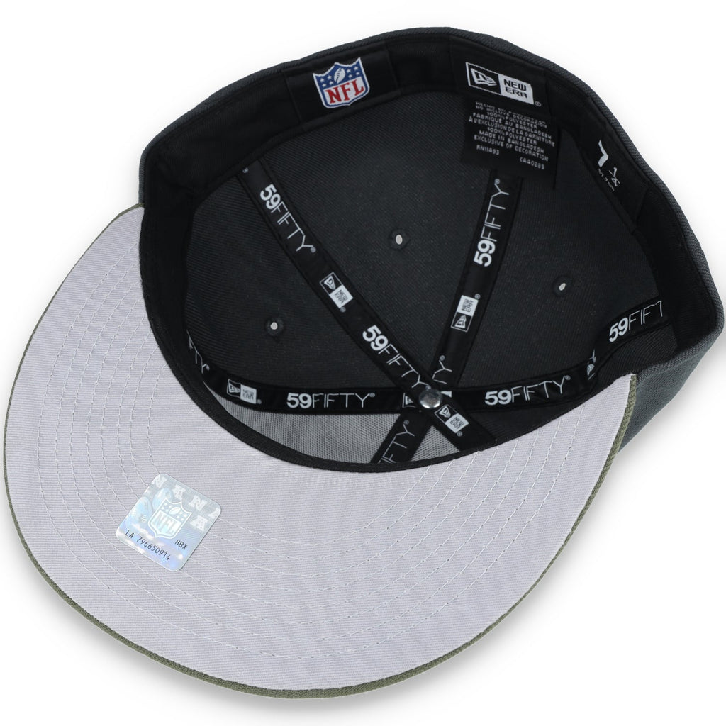 New Era San Francisco 49Ers 59Fifty Color Pack Fitted -Grey/Olive product image 7, provided for visual reference and product