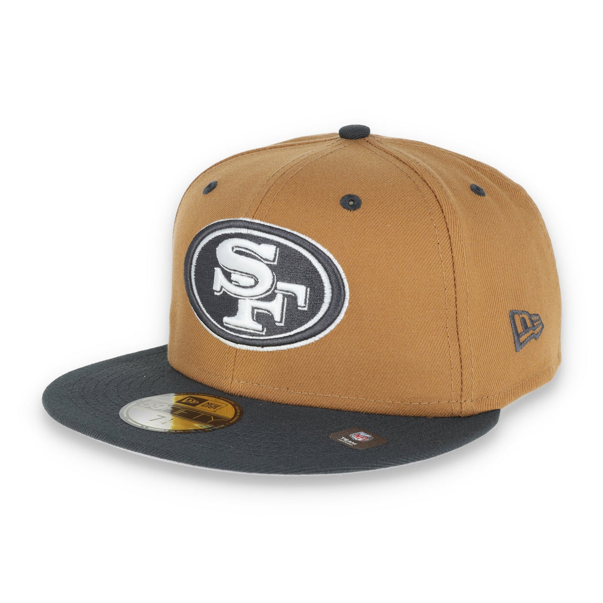 New Era San Francisco 49Ers 59Fifty Color Pack Fitted -Tan/Grey product image 3, provided for visual reference and product