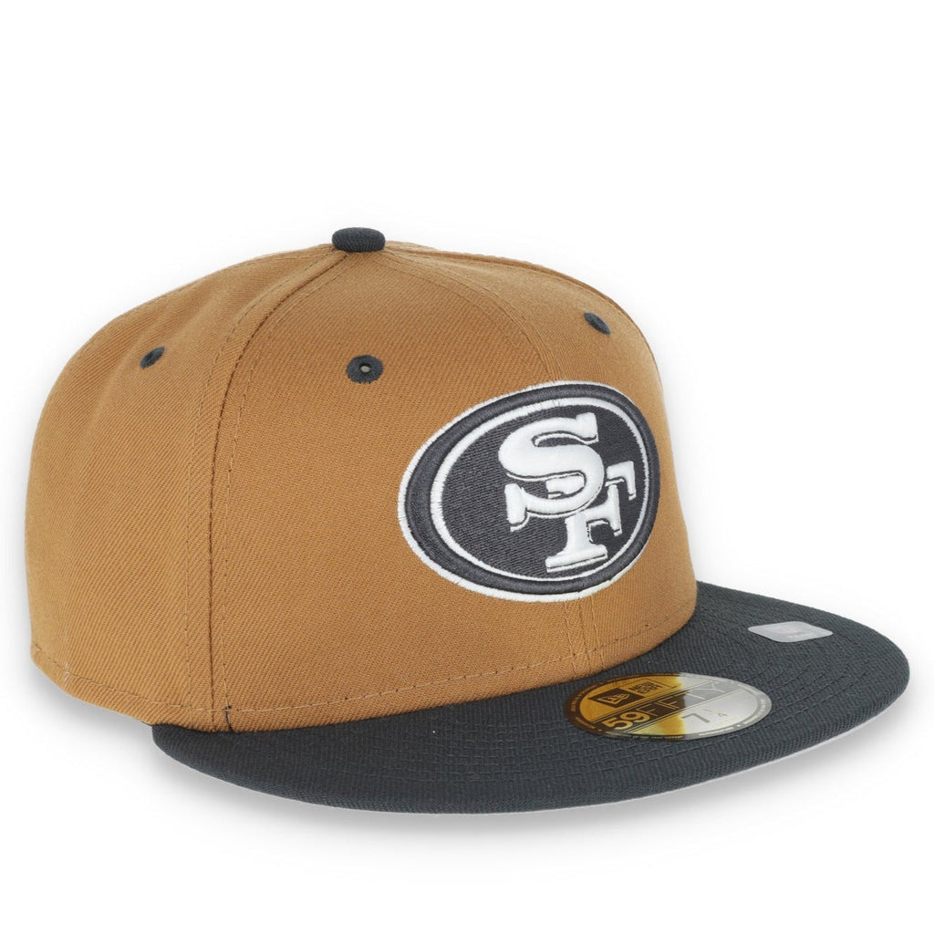 New Era San Francisco 49Ers 59Fifty Color Pack Fitted -Tan/Grey product image 1, provided for visual reference and product