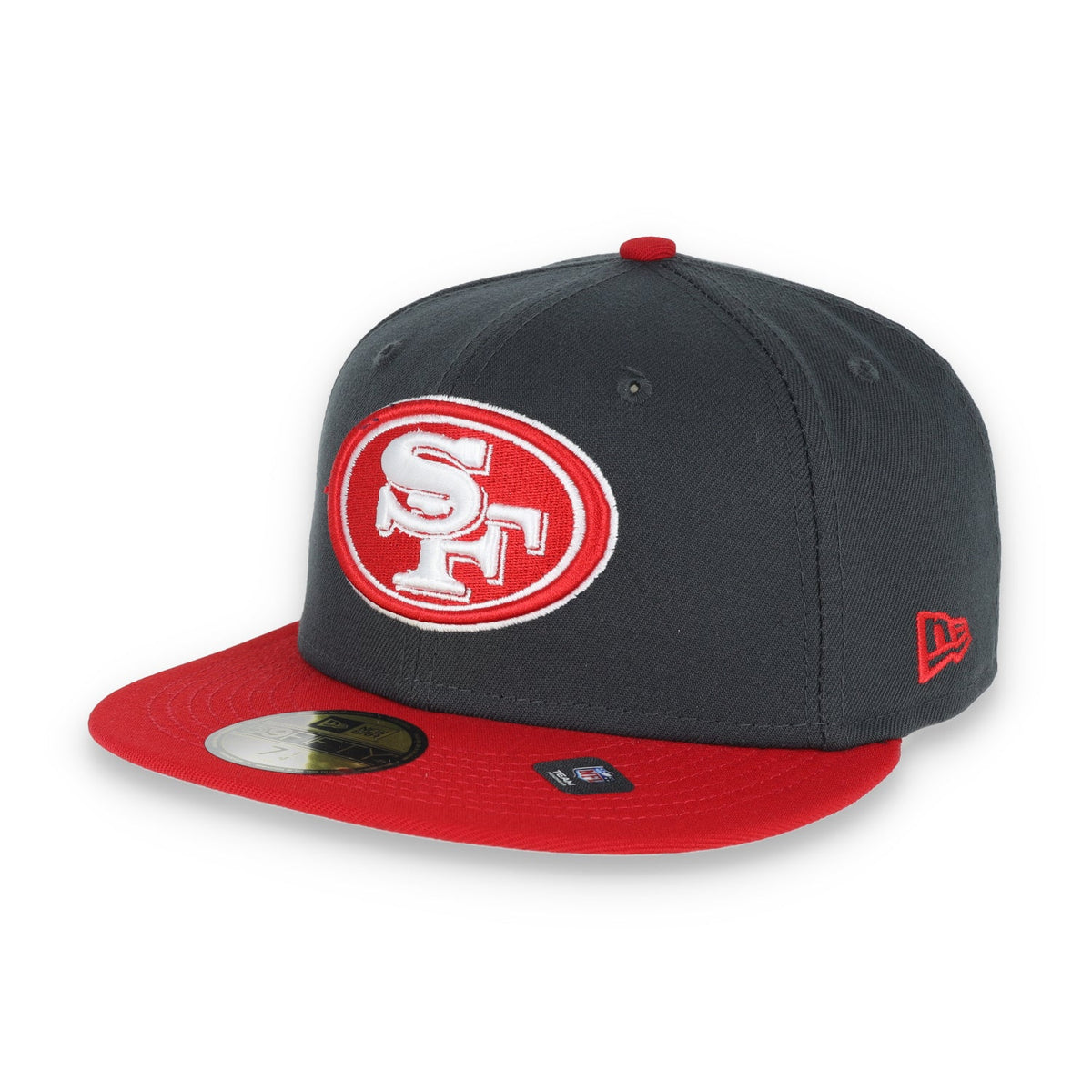 New Era San Francisco 49Ers 59Fifty Color Pack Fitted -Grey/Red product image 3, provided for visual reference and product