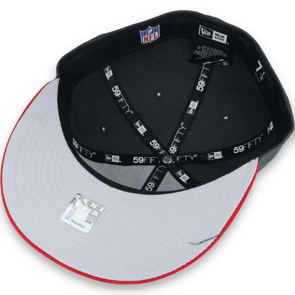 New Era San Francisco 49Ers 59Fifty Color Pack Fitted -Grey/Red product image 7, provided for visual reference and product