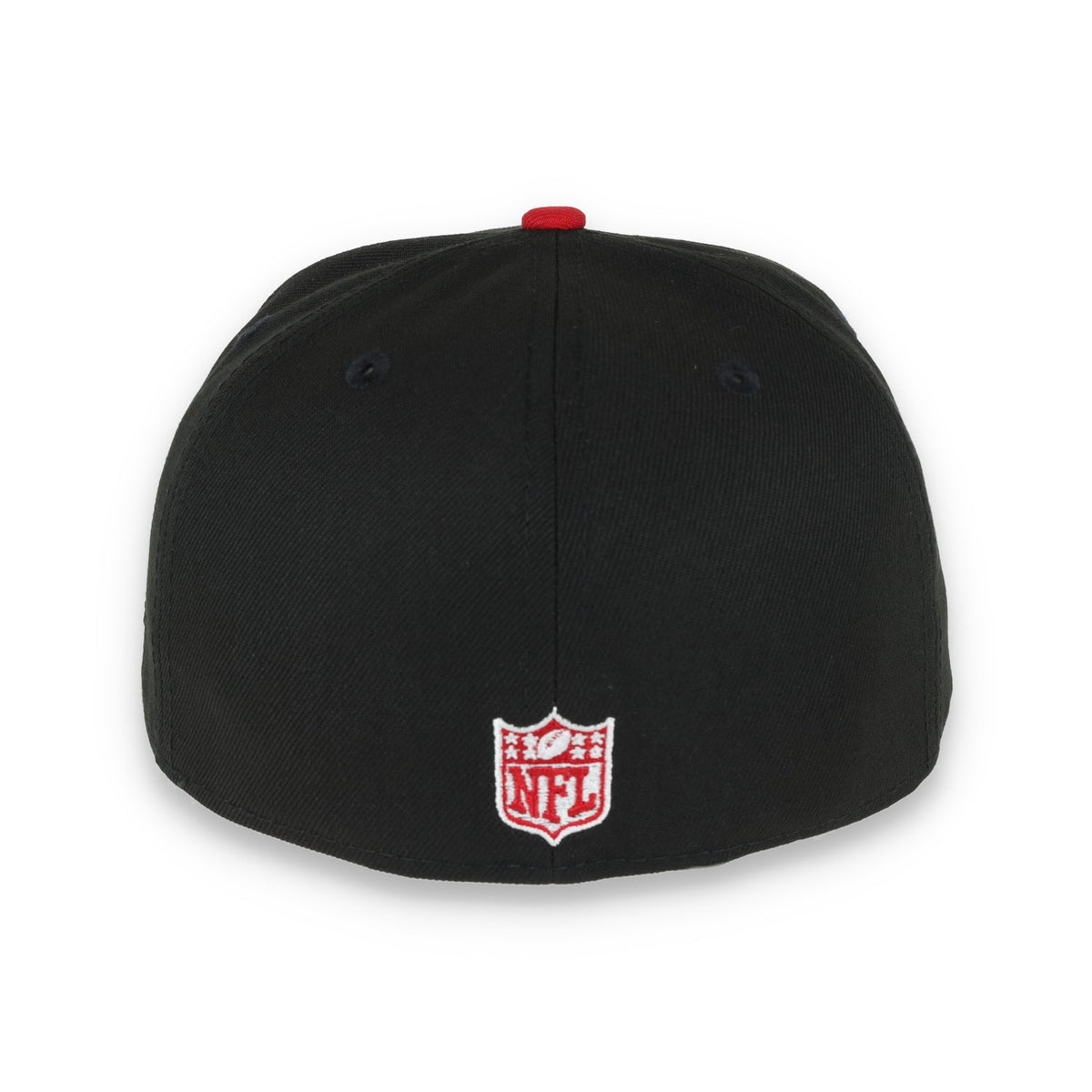 New Era San Francisco 49Ers Sugar Skull 59Fifty Fitted Hat-Black/Scarlet product image 5, provided for visual reference and