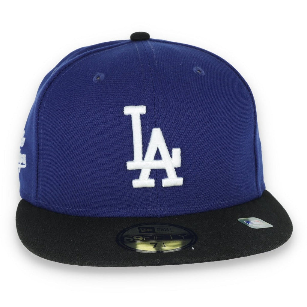 New Era Authentic Los Angeles Dodgers City Connect 59FIFTY Fitted Hat - Blue/Black product image 3, provided for visual
