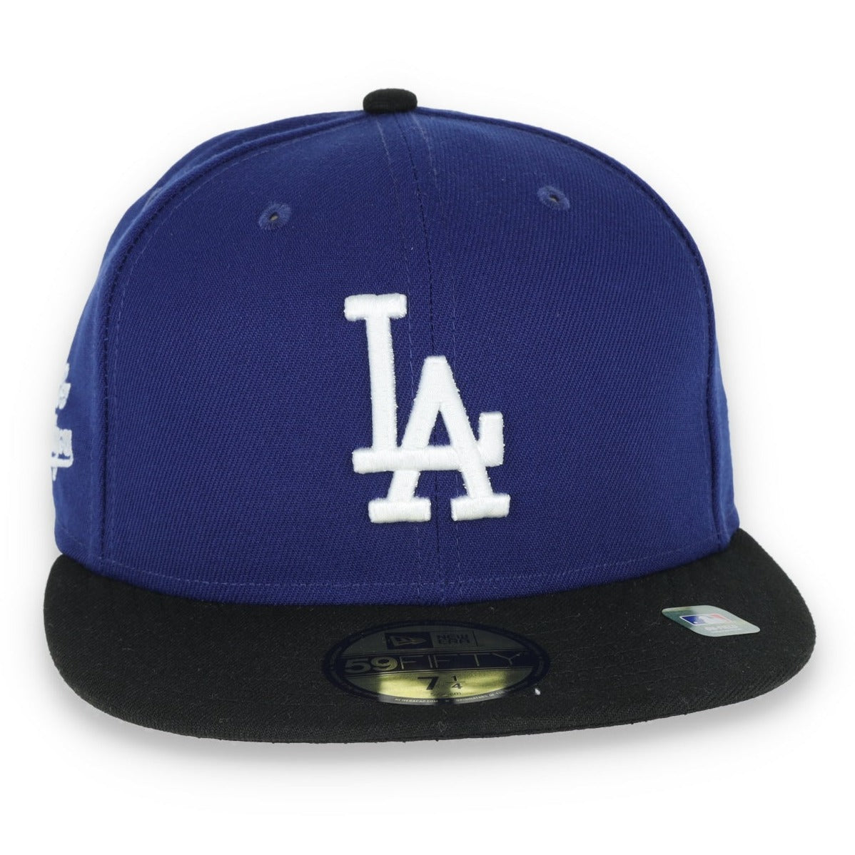 New Era Authentic Los Angeles Dodgers City Connect 59FIFTY Fitted Hat - Blue/Black product image 3, provided for visual