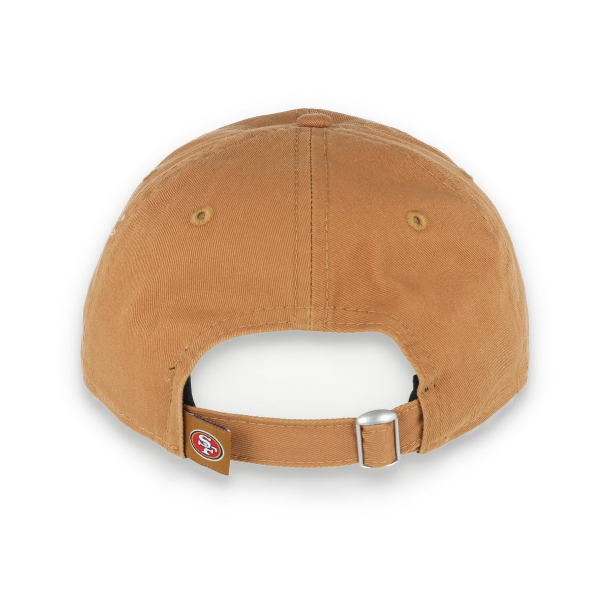 New Era San Francisco 49ers Core Classic 2.0 9TWENTY Adjustable Hat-Khaki product image 5, provided for visual reference and