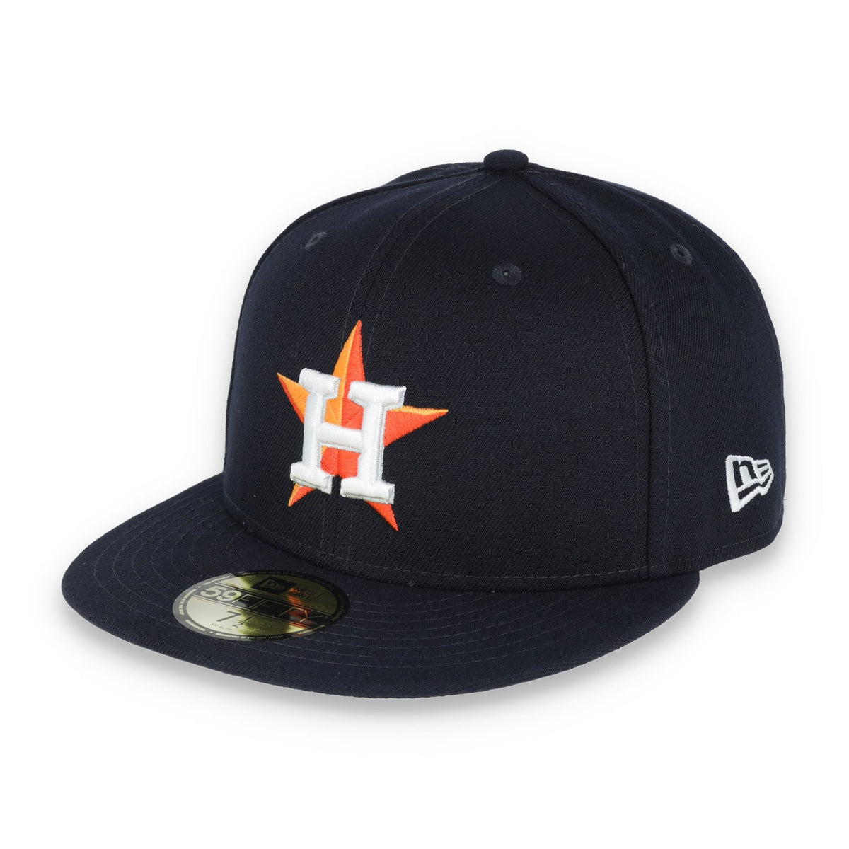 New Era Houston Astros Inaugural Season Patch 59Fifty Fitted Hat product image 2, provided for visual reference and product