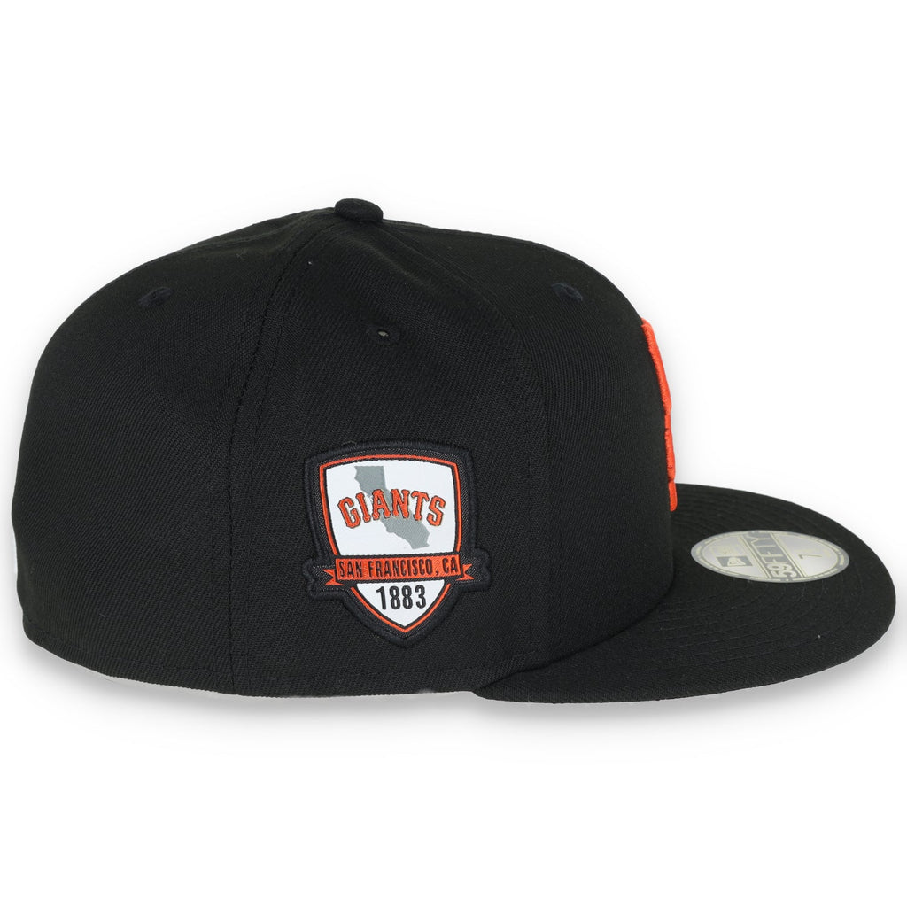 New Era San Francisco Giants Inaugural Season Patch 59Fifty Fitted Hat product image 4, provided for visual reference and