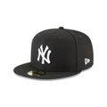New York Yankees New Era Basic 59Fifty -Black/White product image 1, provided for visual reference and product detail review