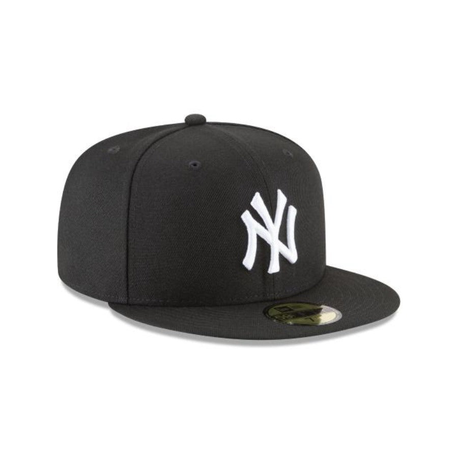 New York Yankees New Era Basic 59Fifty -Black/White product image 3, provided for visual reference and product detail review