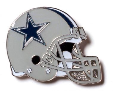 Dallas Cowboys Helmet Pin product image 1, provided for visual reference and product detail review