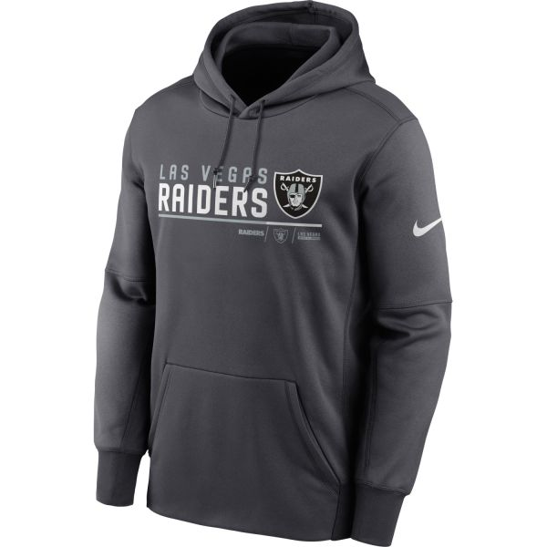 Nike Las Vegas Raiders Therma Dri-Fit Performance Hoody product image 1, provided for visual reference and product detail