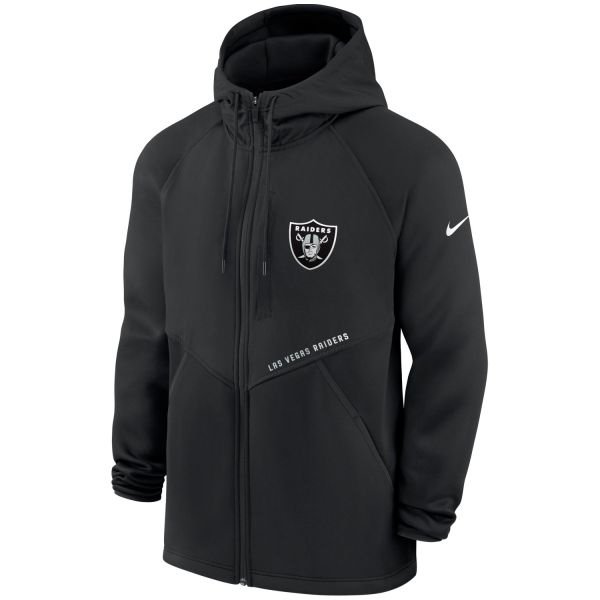 Nike Las Vegas Raiders NFL Field Full-Zip Hoody-black product image 1, provided for visual reference and product detail