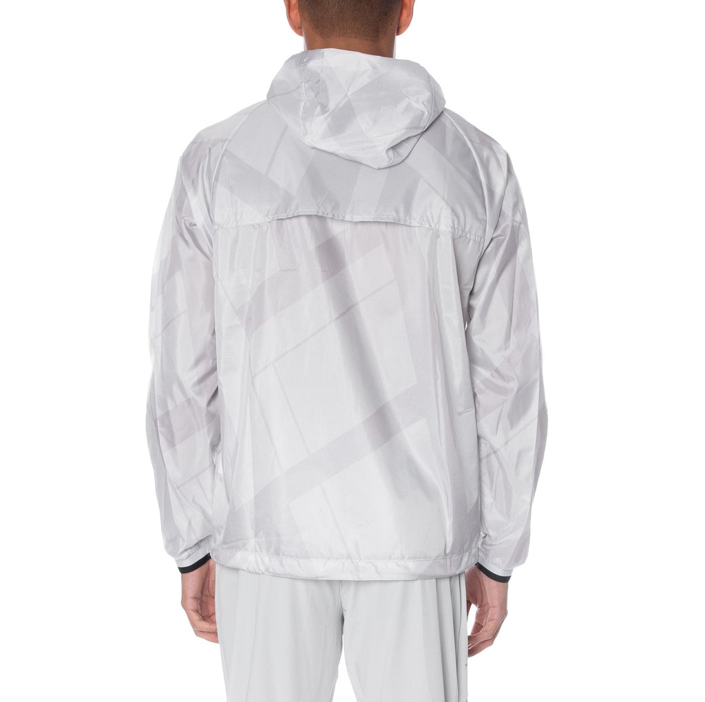 Kappa Kombat Bimy Active Jacket- Grey product image 3, provided for visual reference and product detail review