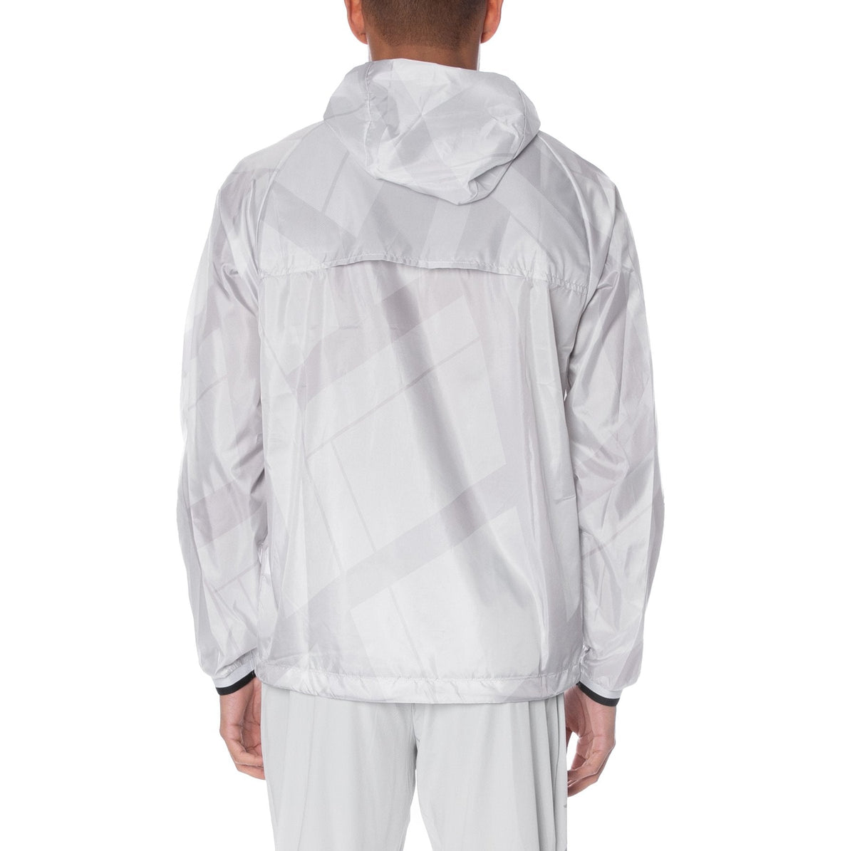 Kappa Kombat Bimy Active Jacket- Grey product image 3, provided for visual reference and product detail review