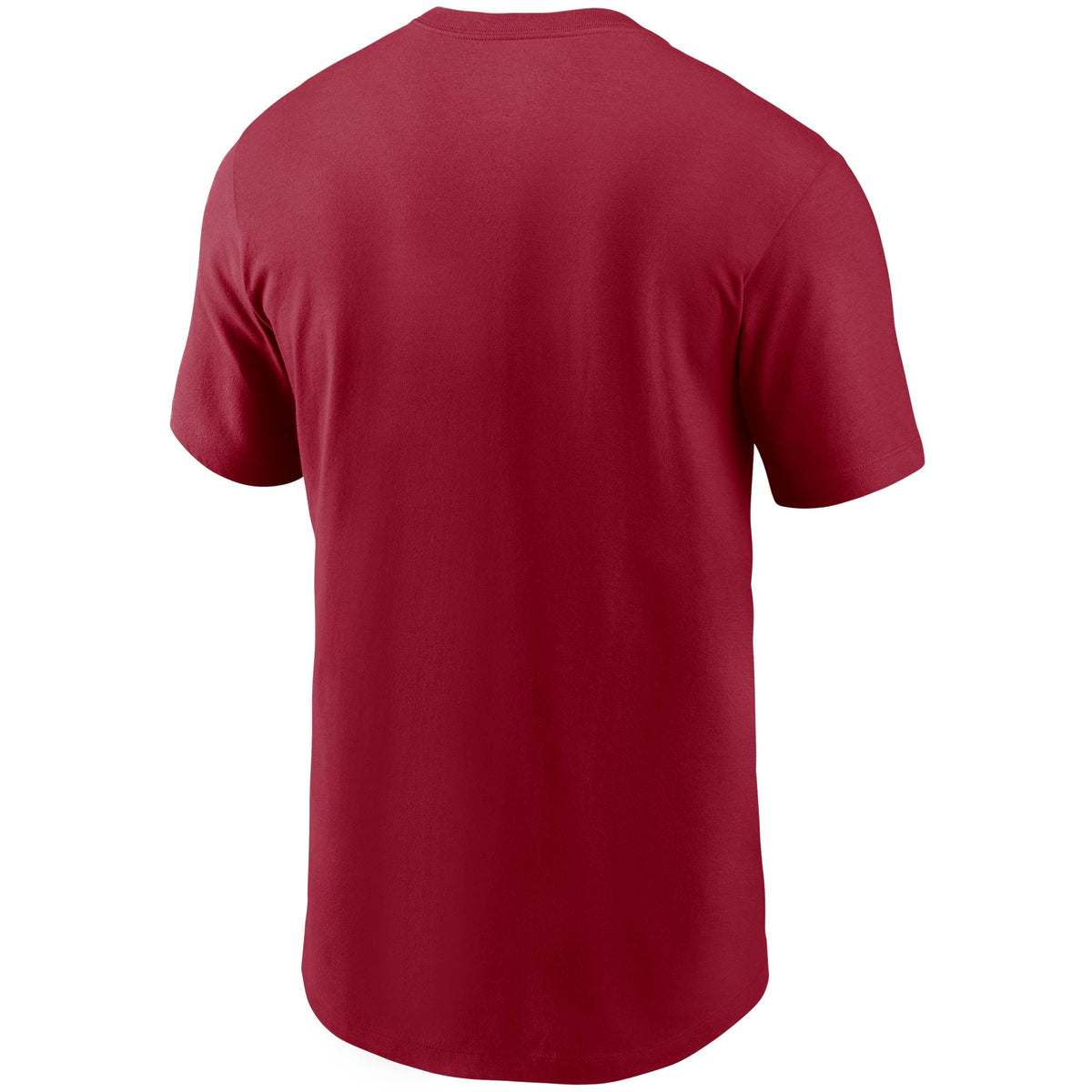 San Francisco 49ers Nike Split Team Name Essential Short Sleeve T Shirt-SCARLET RED product image 2, provided for visual