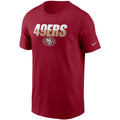 San Francisco 49ers Nike Split Team Name Essential Short Sleeve T Shirt-SCARLET RED product image 1, provided for visual