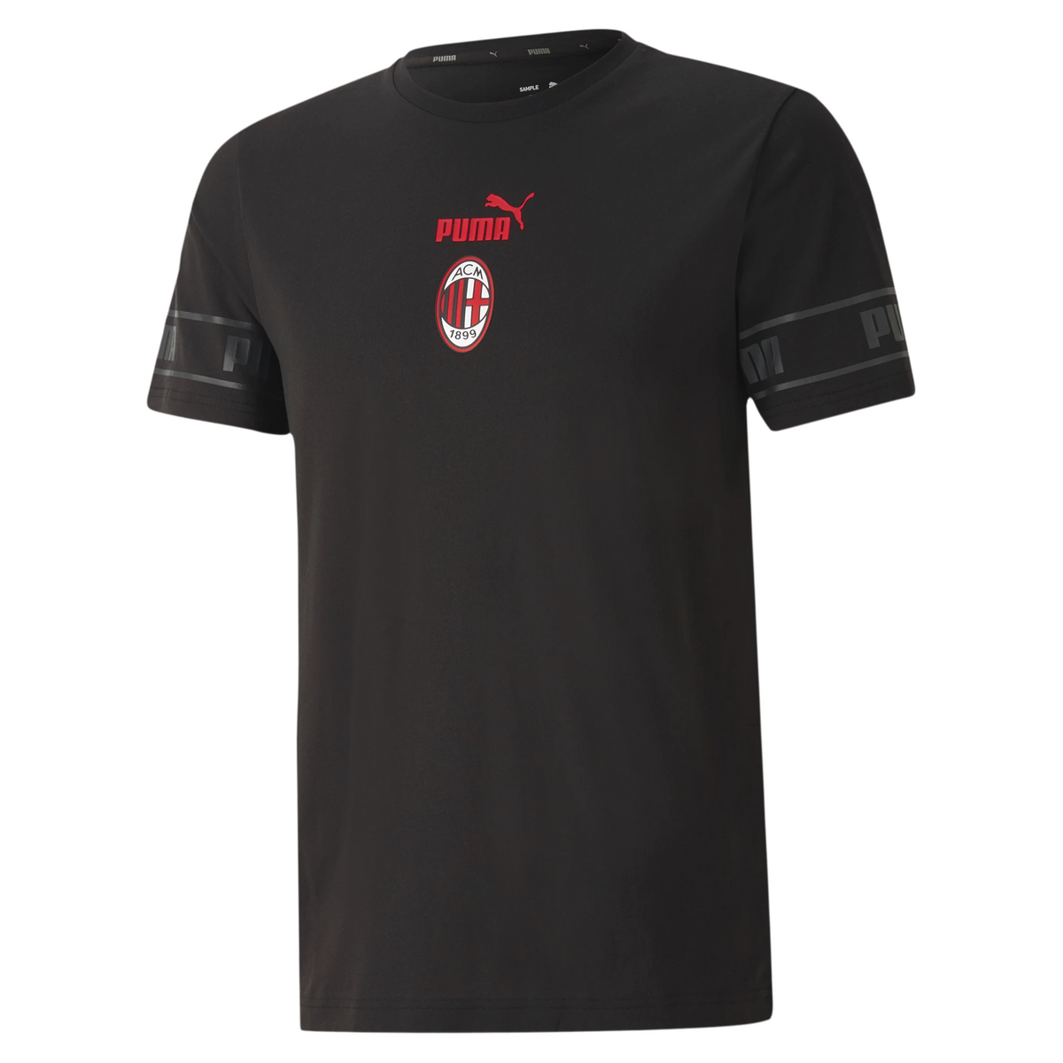 PUMA AC MILAN FTBL CULTURE T-Shirt II-BLACK product image 1, provided for visual reference and product detail review