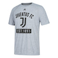 ADIDAS SS JUVENTUS FC ULTIMATE T-Shirt-HEATHERD GREY product image 1, provided for visual reference and product detail review