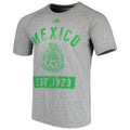 Adidas Mexico National Football Team EST. Logo-Heatherd Grey/Green product image 1, provided for visual reference and