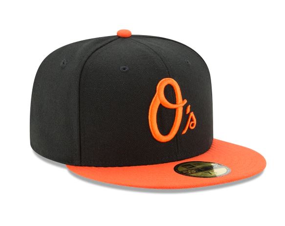 Baltimore Orioles New Era Alternative Authentic Collection 59Fifty Fitted-On-Field Collection Black/Orange product image 3,
