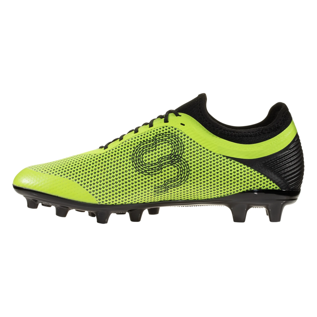 Charly PFX Gignac FG Soccer Cleat - Neon Yellow product image 2, provided for visual reference and product detail review