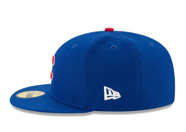 Chicago Cubs New Era Home Authentic Collection 59Fifty Fitted-On-Field Collection Royal/Red product image 5, provided for