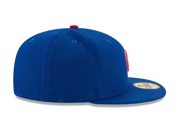 Chicago Cubs New Era Home Authentic Collection 59Fifty Fitted-On-Field Collection Royal/Red product image 6, provided for